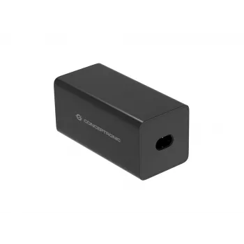 Conceptronic 6-Port 200W GaN USB PD Charger with USB-C Charging Cable, USB-C x 4, USB-A x 2, QC 3.0, PD 3.1, PPS