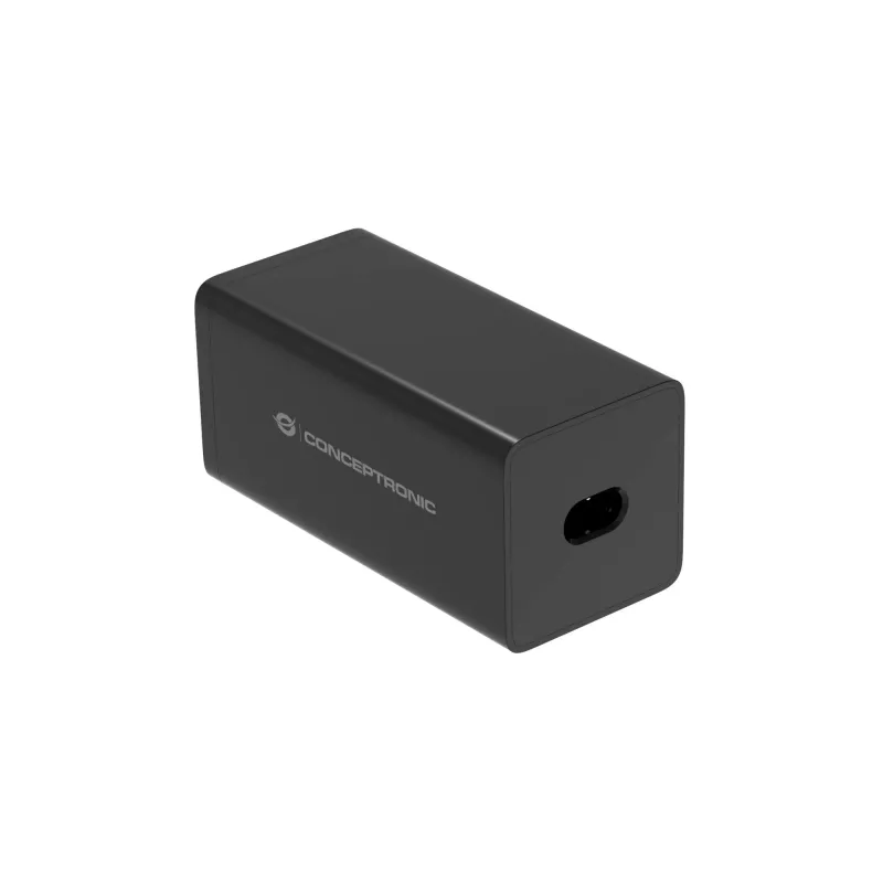 Conceptronic 6-Port 200W GaN USB PD Charger with USB-C Charging Cable, USB-C x 4, USB-A x 2, QC 3.0, PD 3.1, PPS
