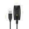 Techly SuperSpeed USB3.0 Active Extension Cable 5m Black ICUR3050