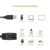 Techly SuperSpeed USB3.0 Active Extension Cable 5m Black ICUR3050