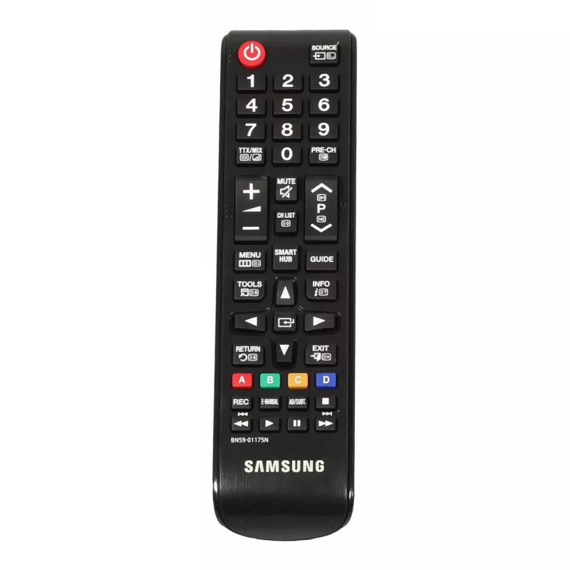 Remote control Samsung TM1240A compatible with BN59-01175N — replacement IR remote for Samsung TVs