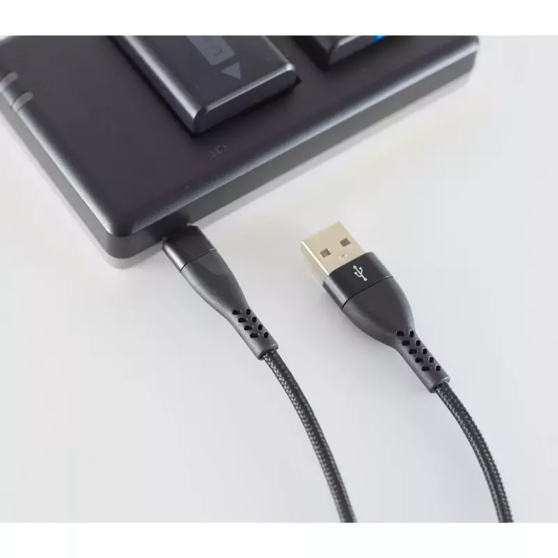 Lightning Cable 1m ShiverPeaks BS20-73025 Black