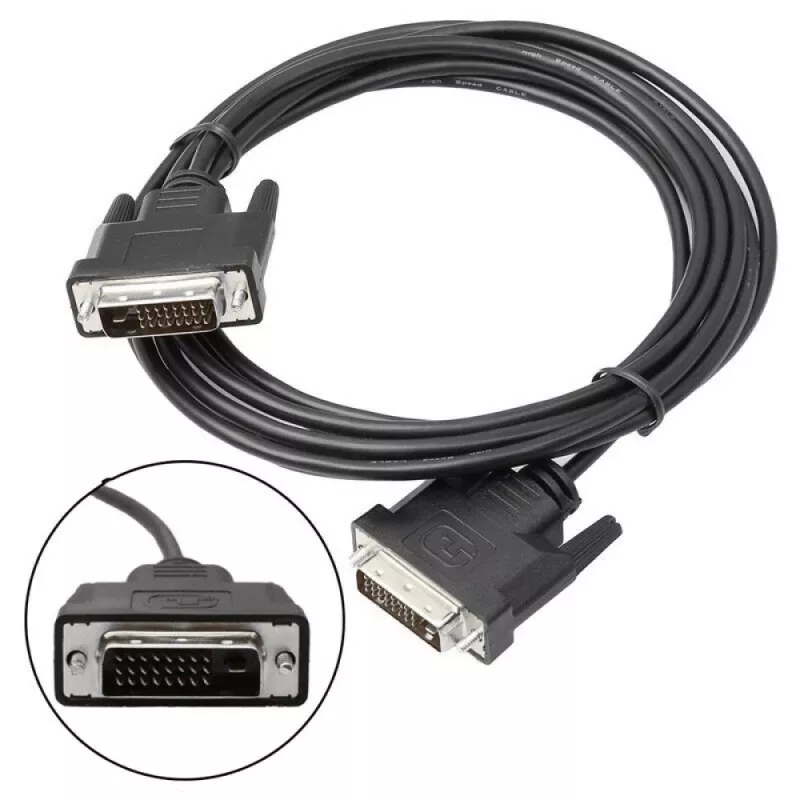 Techly Monitor Cable DVI digital M / M Dual Link 0.5 m (DVI-D) ICOC DVI-8105