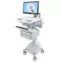 Multimedia cart Ergotron StyleView Aluminium Grey White