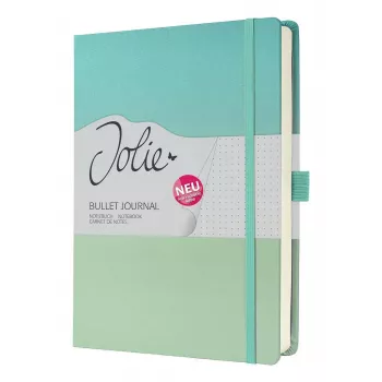 Writing Notebook Sigel Jolie JB102 A5+ 100 Sheets Green Mint Turquoise