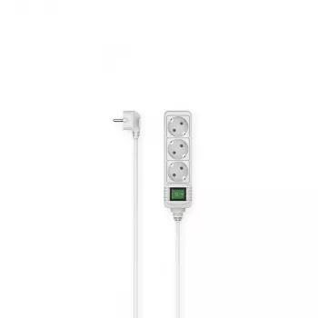 Hama 00223001 power extension 1.4 m 3 AC outlet(s) Indoor White