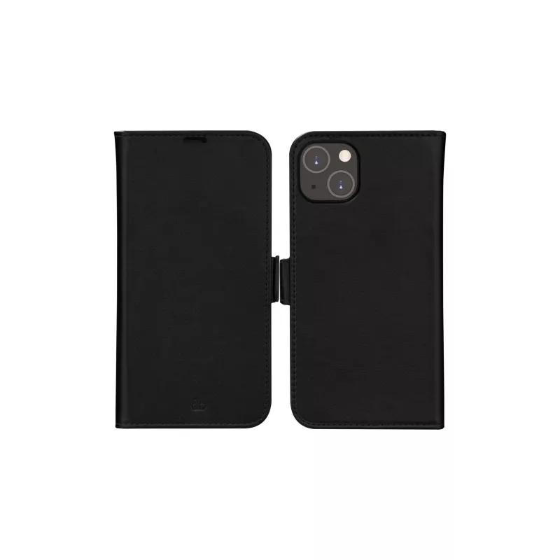 Folio phone case dbramante1928 Stockholm for iPhone 14 Plus (6.7 inch, Black) with 3 card pockets