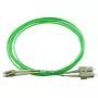 Fibre optic cable BlueOptics SFP3132GU0.5MK LC SC OM5 0.5 m Mint