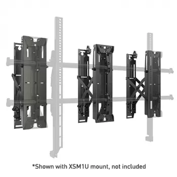 Wall Mount Chief Fusion Black Model FCAXV1U