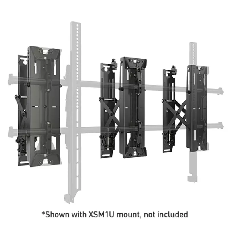 Wall Mount Chief Fusion Black Model FCAXV1U