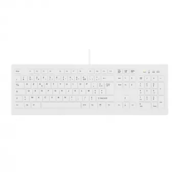Contour Design Active Key Contour ClassicClean Medical Keyboard Removable Cover Full-Size Wired White C8100