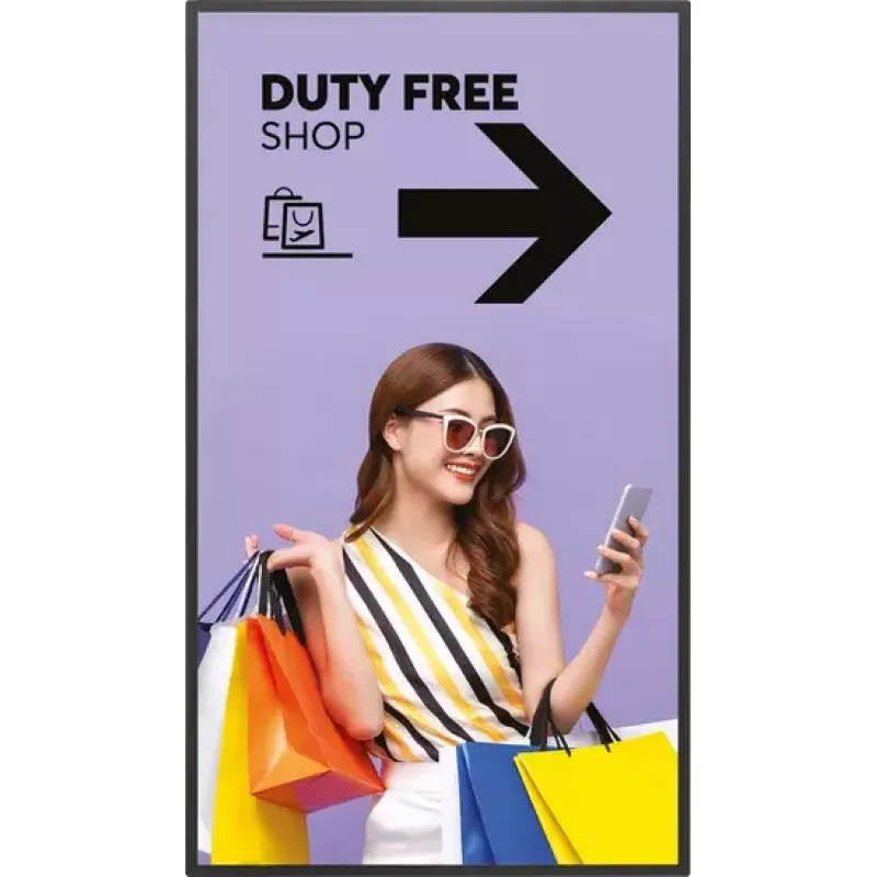 NEC PN-HS501 Digital signage flat panel 127 cm (50 inch) LCD 700 cd/m² 4K Ultra HD Black 24/7