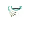 Fibre optic cable BlueOptics CBL-MPO12-4LC-OM3-1M-BO MPO 4x LC/LC 1m