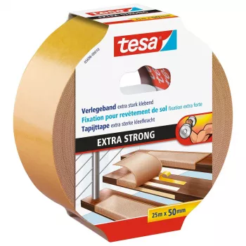 Tesa tape 5686 — polypropylene (PP) fastening tape, 10 m × 50 mm × 0.24 mm, white
