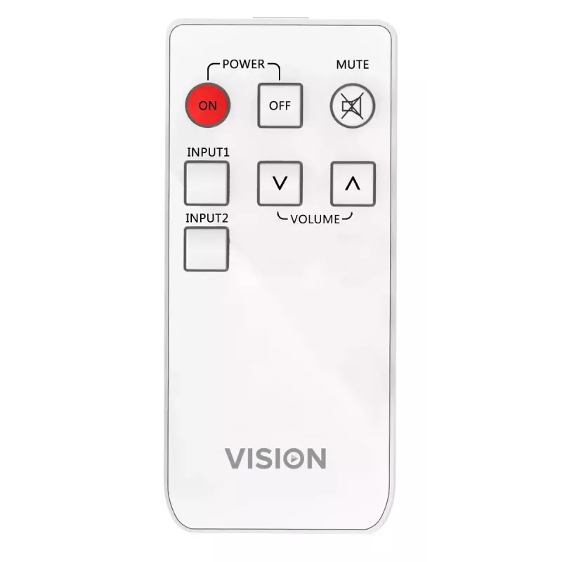 Audio amplifier Vision TC3-AMP 2.0 channels Home White
