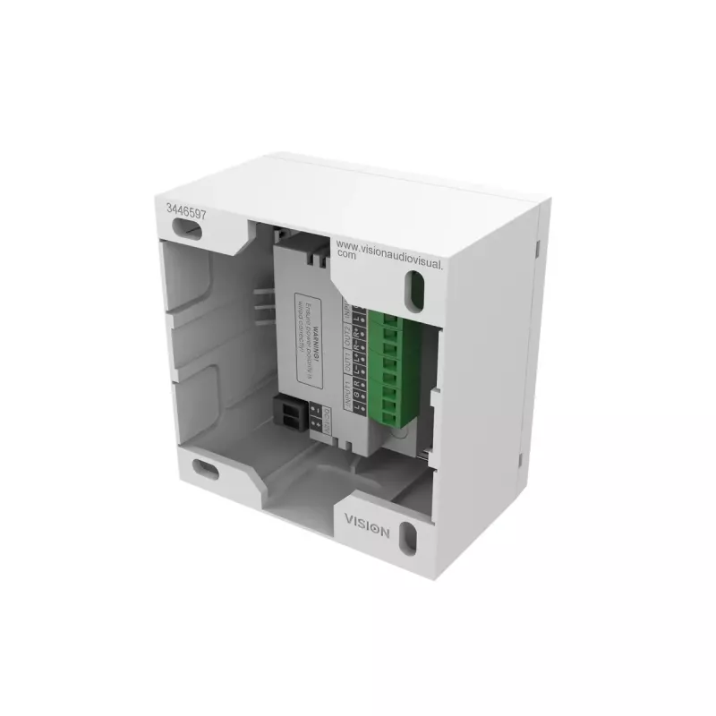 Audio amplifier Vision TC3-AMP 2.0 channels Home White