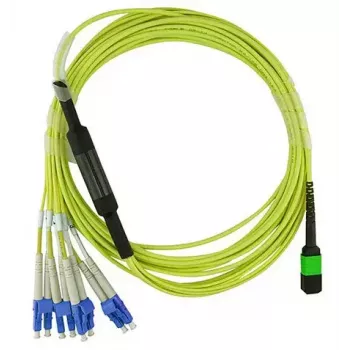 MPO-4xLC Singlemode Patch Cable BlueOptics CBL-MPO12-4LC-SMF-2M 2m G.657.A1