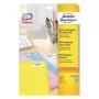 Self-adhesive printer label Avery L7658-25