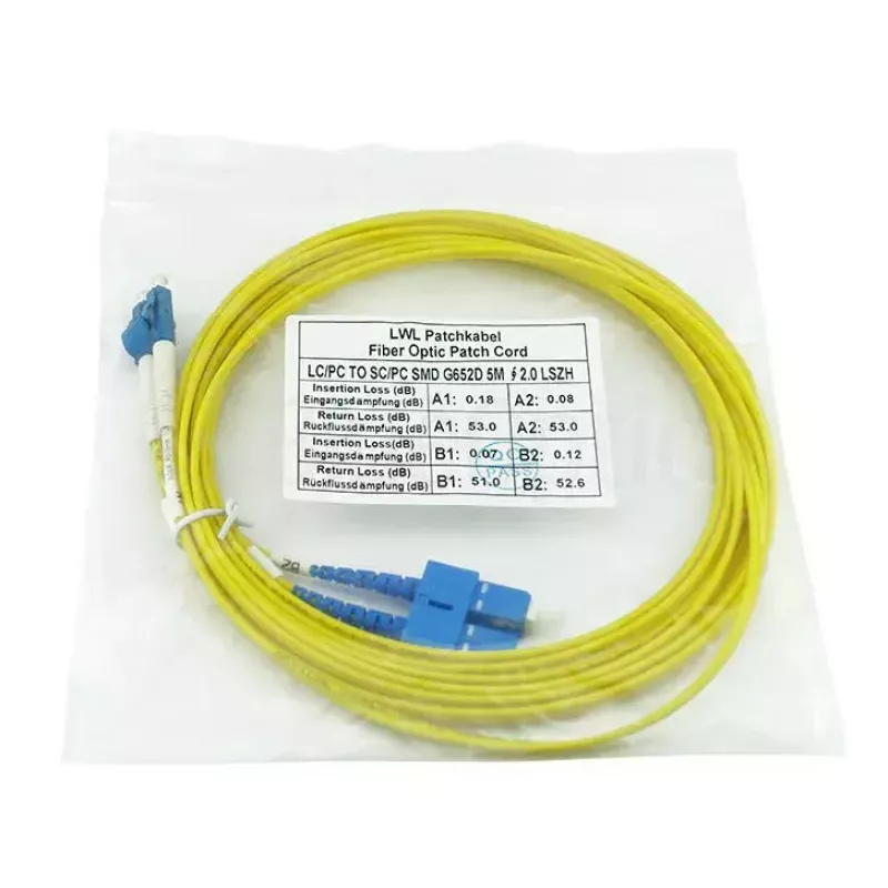 BlueOptics CAB-SMF-LC-SC-7-BO InfiniBand fibre optic cable 7.5 m 2x LC