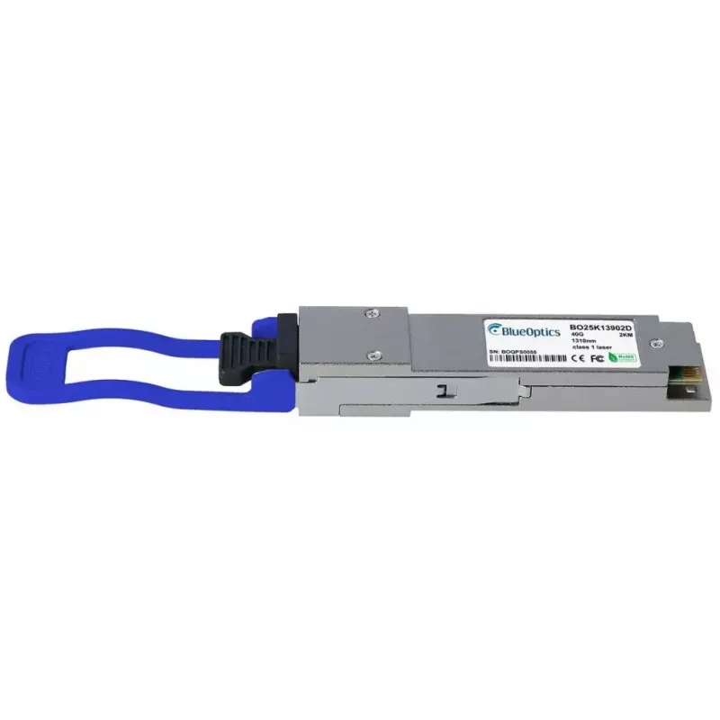 BlueOptics JNP-QSFP-4X10GE-IR-BO network transceiver module Fiber optic QSFP MTP/MPO Aluminium 40g