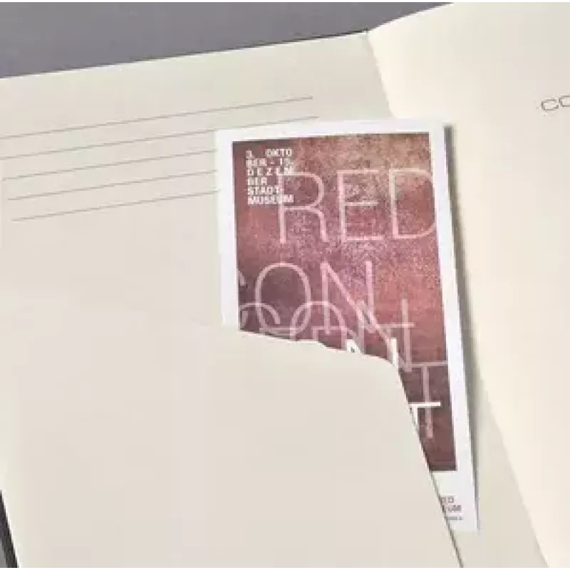 Writing notebook Sigel Conceptum A5 194 sheets Red