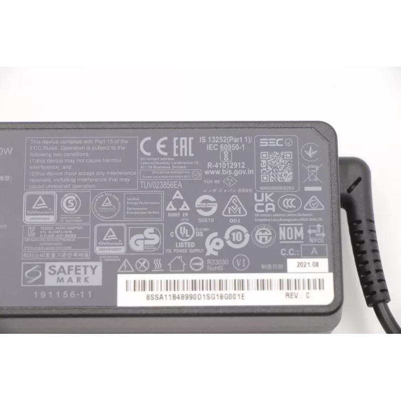 Lenovo 5A10V03251 power adapter/inverter Indoor 90 W Black