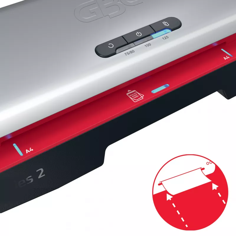 GBC 250 Office A4 Laminator, 24 cm, Hot laminator, 500 mm/min, 0.5 mm, A4, 100 µm