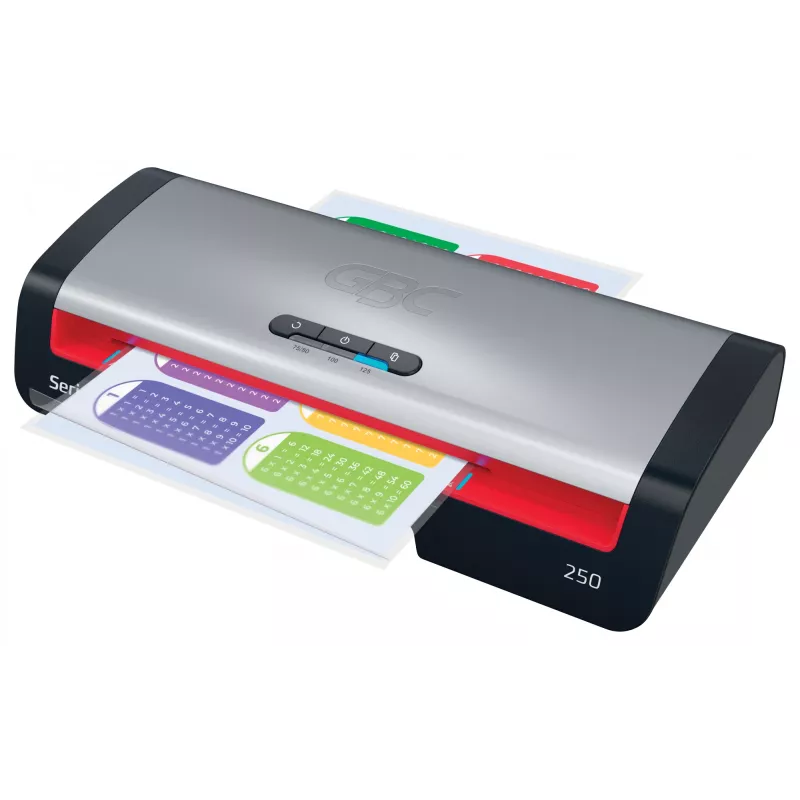 GBC 250 Office A4 Laminator, 24 cm, Hot laminator, 500 mm/min, 0.5 mm, A4, 100 µm