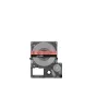 Label Tape Epson LK-4RBJ Black Red Thermal Transfer 1.2 cm