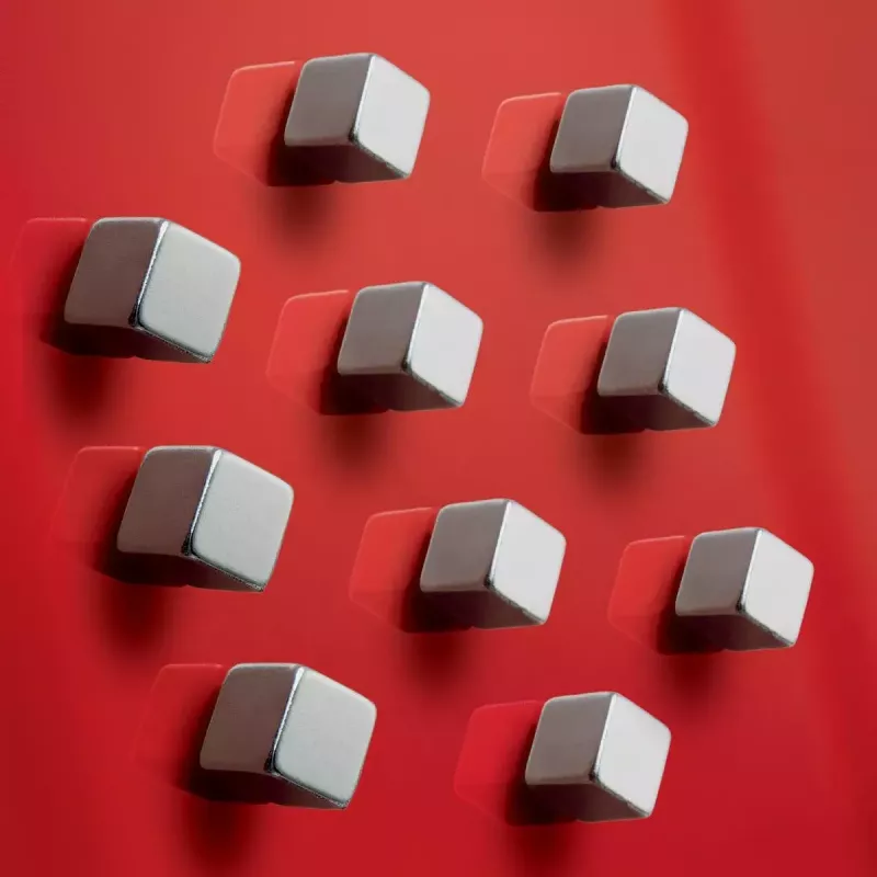 Craft Magnet Cube Sigel BA193 Neodymium Silver 10mm