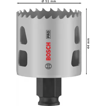 Bosch PRO Multi Material PC Plus 44/51 mm Single Drill Hole Saw