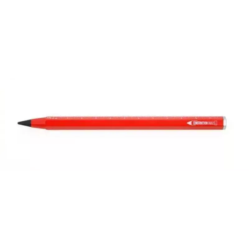 Mechanical Pencil TROIKA CONSTRUCTION ENDLESS HB Red Aluminium