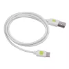 Techly ICOC MUSB20-CMAM10TW USB cable USB 2.0 1 m USB A USB C White