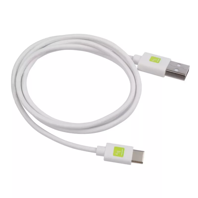 Techly ICOC MUSB20-CMAM10TW USB cable USB 2.0 1 m USB A USB C White