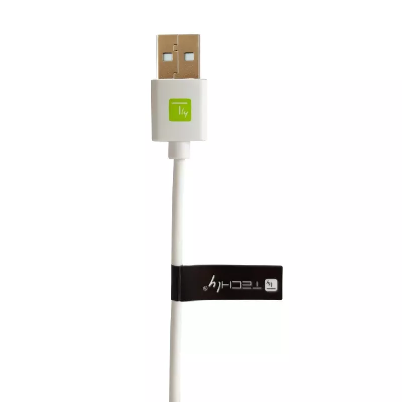 Techly ICOC MUSB20-CMAM10TW USB cable USB 2.0 1 m USB A USB C White
