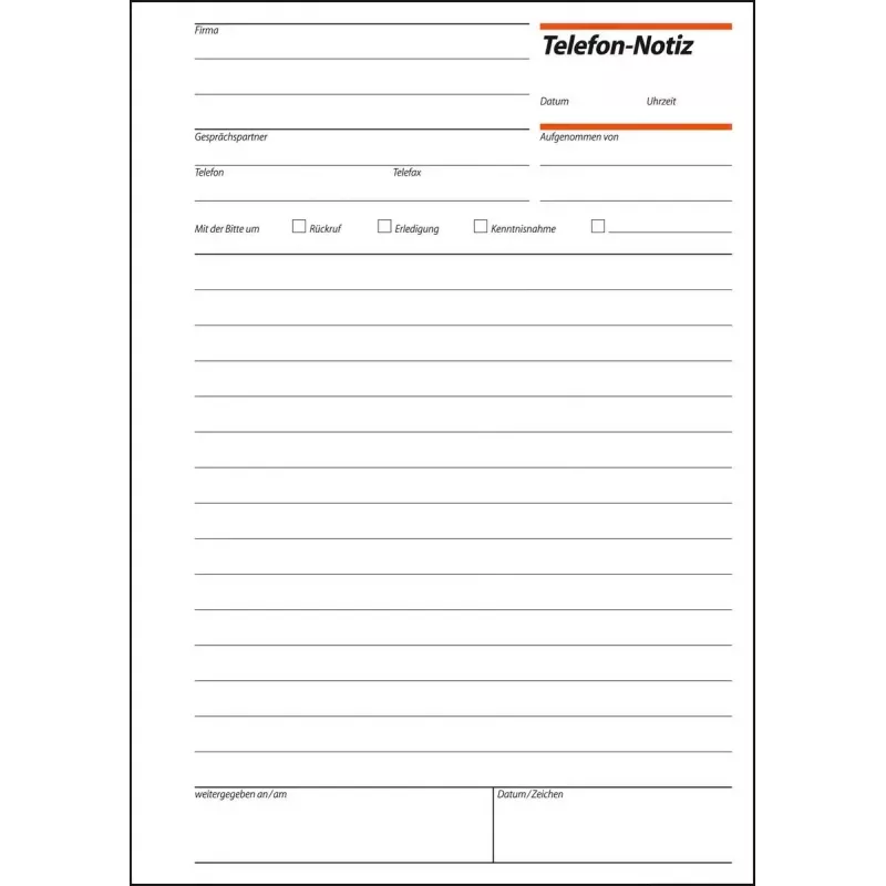 Business form Sigel TN515 A5 50 sheets white