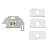 Socket outlet 3.5 mm Kindermann 7456 000 511 White