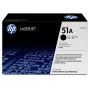 HP 51A Black Original LaserJet Toner Cartridge, 6500 pages, Black, 1 pc(s)
