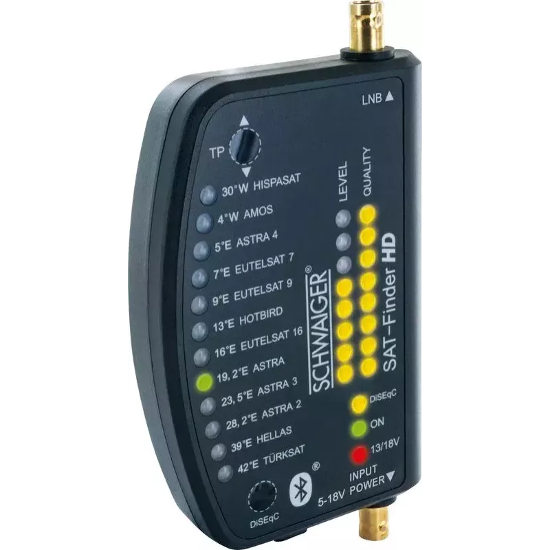 Satellite Finder Schwaiger SF9003BTAKKU 950-2150 MHz Plastic