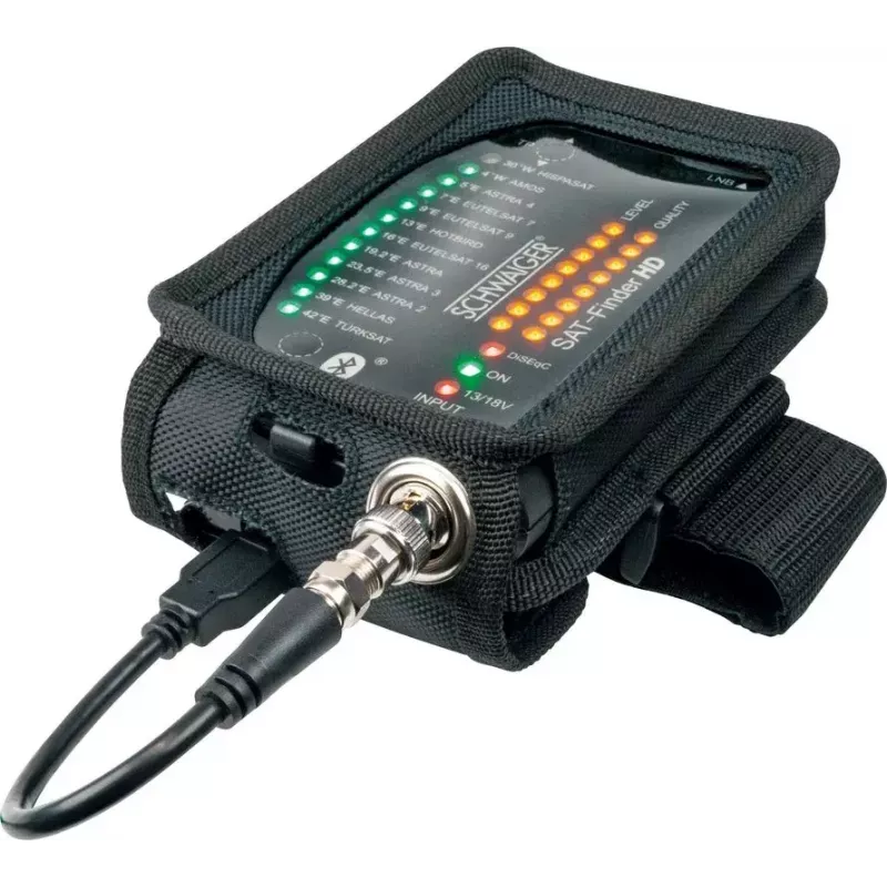 Satellite Finder Schwaiger SF9003BTAKKU 950-2150 MHz Plastic