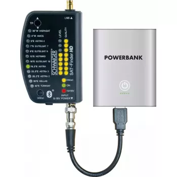 Satellite Finder Schwaiger SF9003BTAKKU 950-2150 MHz Plastic