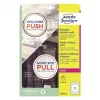 Avery Window Stickers Avery L9003-10 Self-adhesive White A4 10 pcs