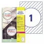 Avery Window Stickers Avery L9003-10 Self-adhesive White A4 10 pcs