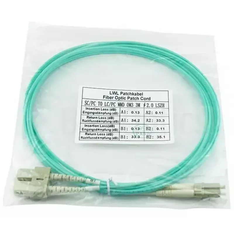 BlueOptics InfiniBand/fibre optic cable 2 m 2x LC 2x SC LC/APC