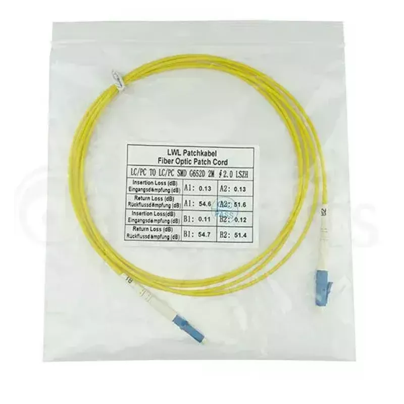 BlueOptics SFP2121BU3MK InfiniBand fibre optic cable 3 m LC Yellow