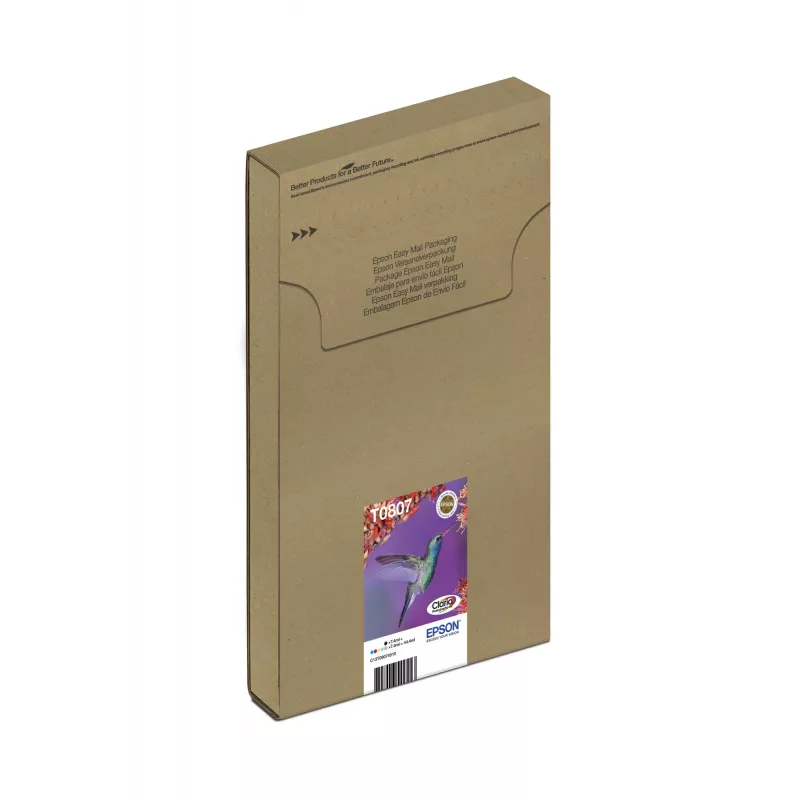 Ink Cartridge Multipack Epson Hummingbird T0807 — 6 colours (Black, Cyan, Light Cyan, Light Magenta, Magenta, Yellow)