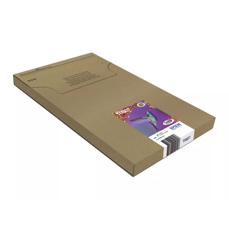 Ink Cartridge Multipack Epson Hummingbird T0807 — 6 colours (Black, Cyan, Light Cyan, Light Magenta, Magenta, Yellow)