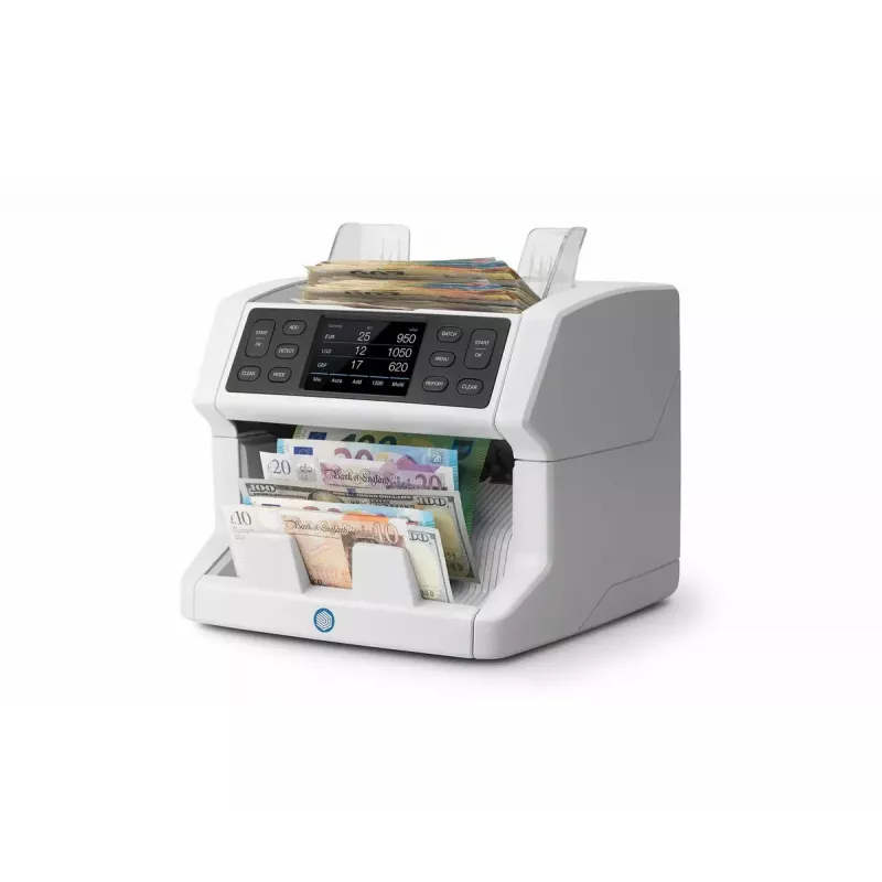 Coin counting machine Safescan 2865-S White Width 259 mm Depth 254 mm Height 255 mm
