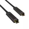 USB Cable Kindermann 5773 000 505 USB 3.2 Gen 2 5m USB C Black