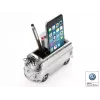 Pen/Pencil Holder TROIKA GAP06/CH Silver 63mm x 153mm x 72mm